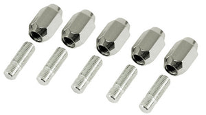 CHROME NUT & STUD KIT 12MM