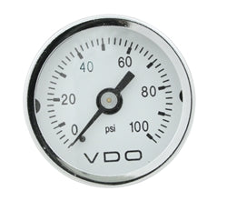 Mini PSI Gauge, 1 ½" w/1/8" -27 NPT connections.