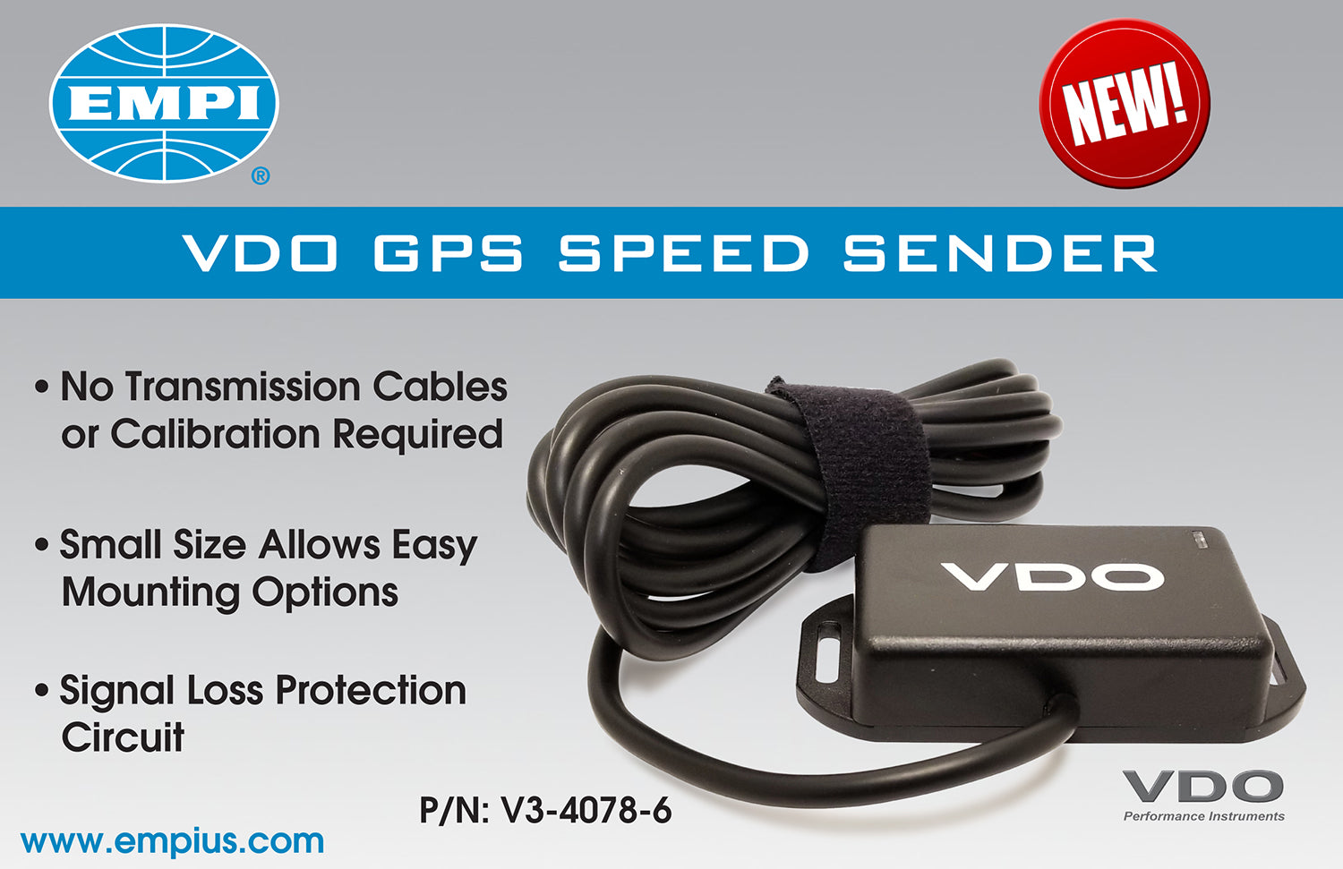 SENDER SPEED GPS