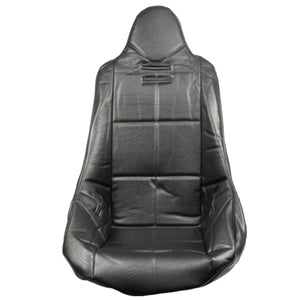 BLACK VINYL HIGH BACK POLY SEAT COVER EACH