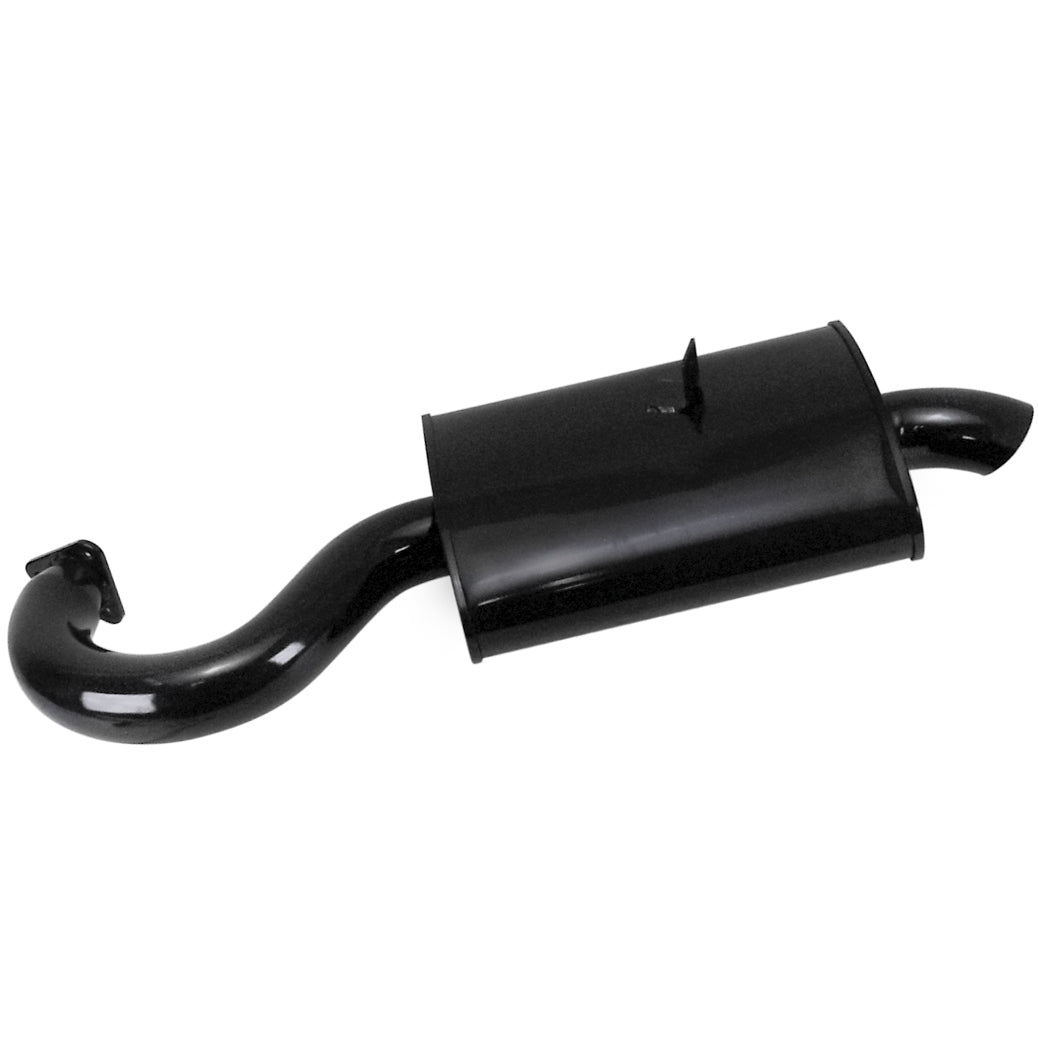 BLACK PHAT BOY MUFFLER ONLY FOR EMPI 3699 VW 1-5/8" MERGED HEADER