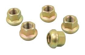 Porsche - Style Nut, Zinc, M14-1.5, Ball Seat, Set of 5