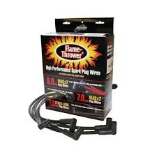 FLAME THROWER BLACK PLUG WIRE SET