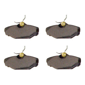 Brake Pad Set, For Emergency Brake Rear Kits, 4 Pads