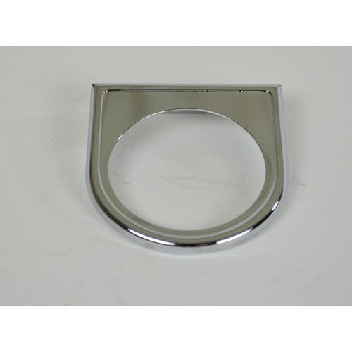 Metal Mount Bracket, Chrome, 2 1/16", 1 Hole