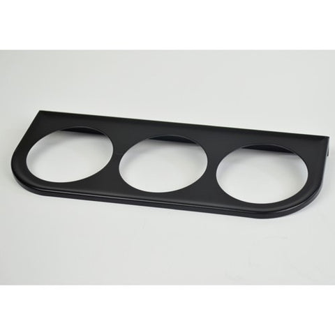 Metal Mount Bracket, Black, 2 1/16", 3 Hole