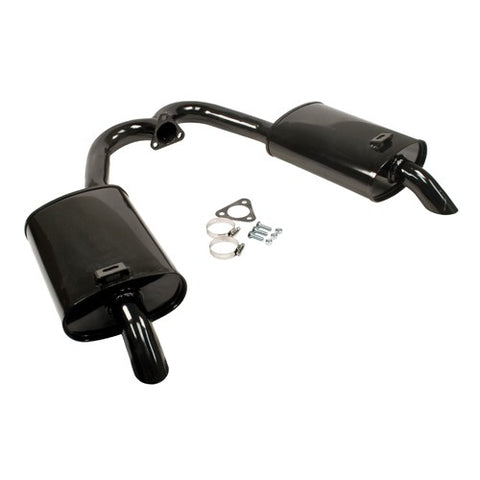 Dual Quiet Muffler, For Off-Road Bobcat Header