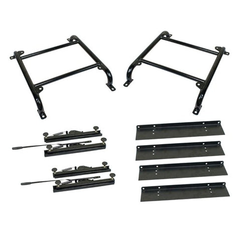 Seat Slider Mount Kit, 4" rise, LOW MOUNT, Pair