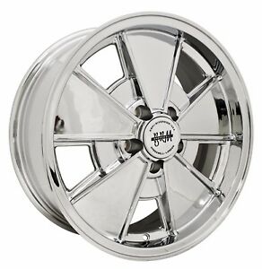 Brm Wheel, All Chrome, 17x7, 5 on 112mm VW