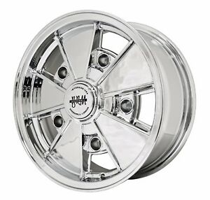 Brm Wheel, All Chrome, 17X7", Fits 5 on 205mm VW