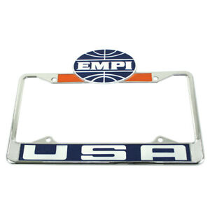 EMPI LICENSE PLATE FRAME, FRONT