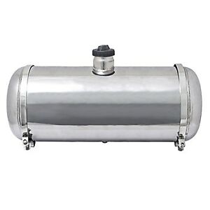 STAINLESS STEEL 10" X 24" GAS TANK - 10" DIAMETER 24" LONG CENTER FILL