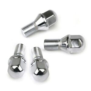 CHROME LUG BOLT 14MM(4)