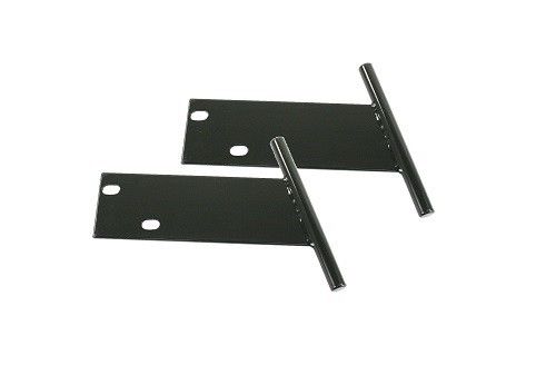 BLACK T-BARS FRONT OR REAR, 1968-1973 BEETLES, PAIR