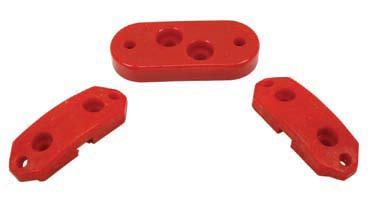 Urethane Mount Kit with Hardware, 3-Piece Kit