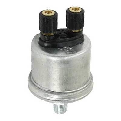 VDO Oil Pressure Sender, 150 PSI & Warning Light, 2 Post, 1/8"-27 NPT